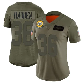 Women's Kamal Hadden Camo Limited 2019 Salute to Service Football Jersey