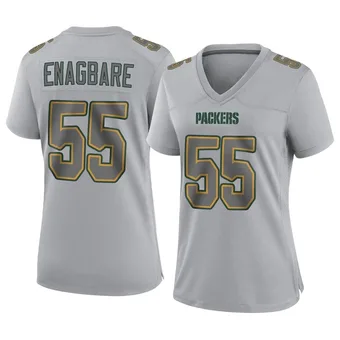 Women's Kingsley Enagbare Gray Game Atmosphere Fashion Football Jersey