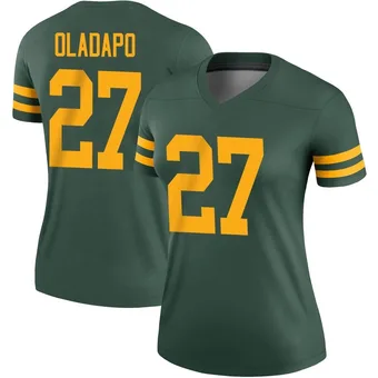 Women's Kitan Oladapo Green Legend Alternate Football Jersey