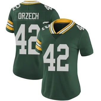 Women's Matt Orzech Green Limited Team Color Vapor Untouchable Football Jersey