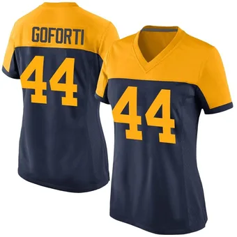 Women's Ralen Goforth Navy Game Alternate Football Jersey