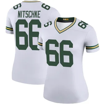 Women's Ray Nitschke White Legend Color Rush Football Jersey