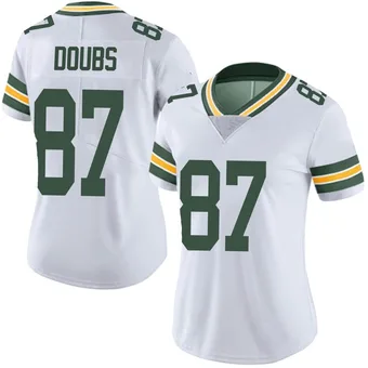 Women's Romeo Doubs White Limited Vapor Untouchable Football Jersey