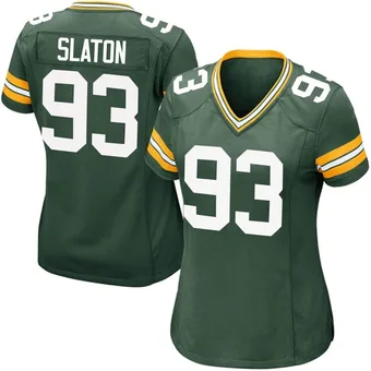 Women's T.J. Slaton Green Game Team Color Football Jersey