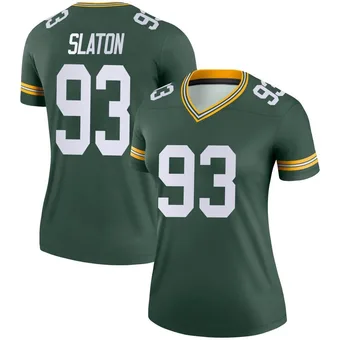 Women's T.J. Slaton Green Legend Football Jersey