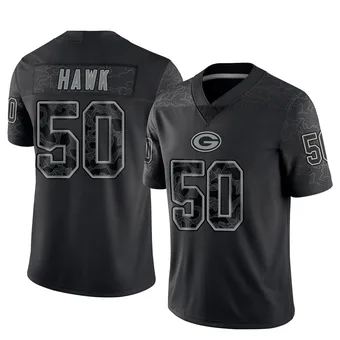 Youth A.J. Hawk Black Limited Reflective Football Jersey