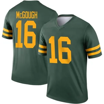 Youth Alex McGough Green Legend Alternate Football Jersey