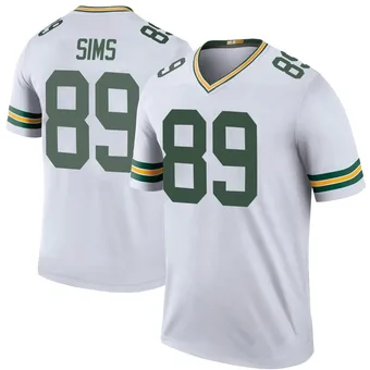 Youth Ben Sims White Legend Color Rush Football Jersey