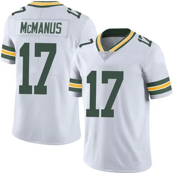 Youth Brandon McManus White Limited Vapor Untouchable Football Jersey