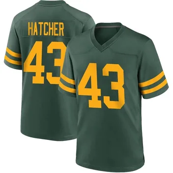 Youth Broughton Hatcher Green Game Alternate Football Jersey