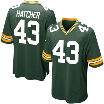 Youth Broughton Hatcher Green Game Team Color Football Jersey