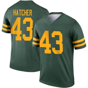 Youth Broughton Hatcher Green Legend Alternate Football Jersey