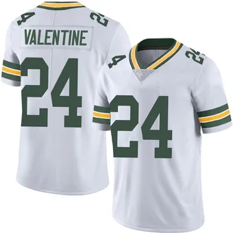 Youth Carrington Valentine White Limited Vapor Untouchable Football Jersey