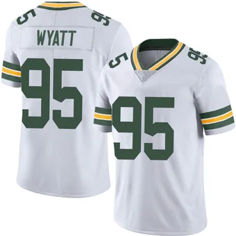 Youth Devonte Wyatt White Limited Vapor Untouchable Football Jersey