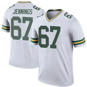 Youth Donovan Jennings White Legend Color Rush Football Jersey