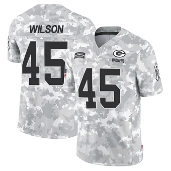 Youth Eric Wilson Arctic Camo Limited 2024 Salute to Service Football Jersey