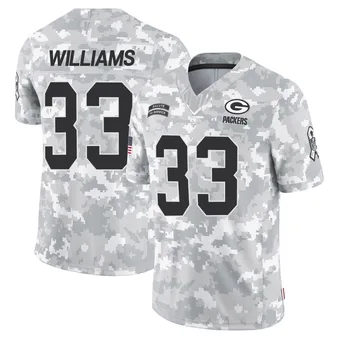 Youth Evan Williams Arctic Camo Limited 2024 Salute to Service Football Jersey