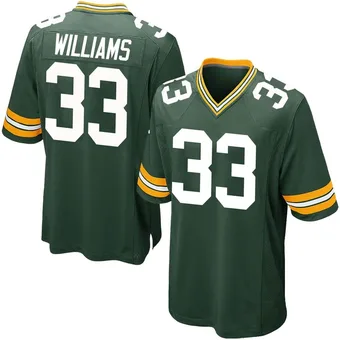 Youth Evan Williams Green Game Team Color Football Jersey