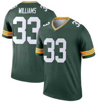 Youth Evan Williams Green Legend Football Jersey