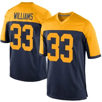 Youth Evan Williams Navy Game Alternate Football Jersey