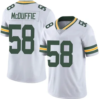 Youth Isaiah McDuffie White Limited Vapor Untouchable Football Jersey