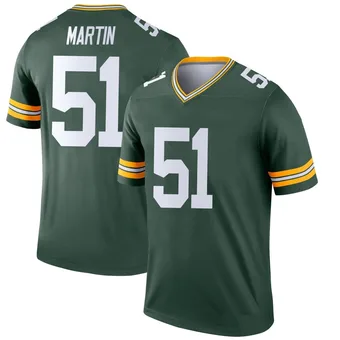 Youth Jeremiah Martin Green Legend Football Jersey