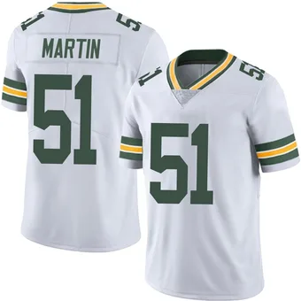 Youth Jeremiah Martin White Limited Vapor Untouchable Football Jersey