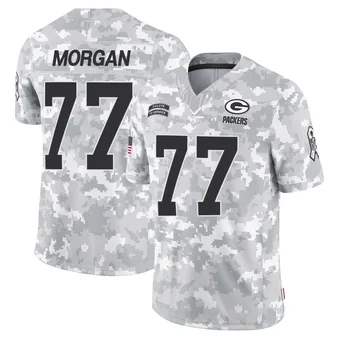 Youth Jordan Morgan Arctic Camo Limited 2024 Salute to Service Football Jersey