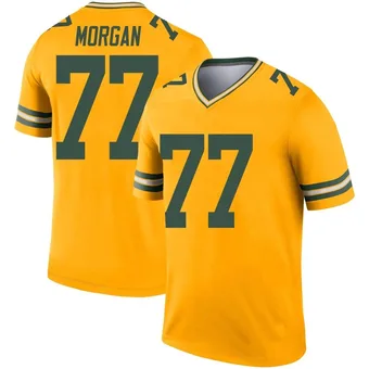 Youth Jordan Morgan Gold Legend Inverted Football Jersey