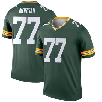 Youth Jordan Morgan Green Legend Football Jersey