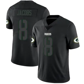 Youth Josh Jacobs Black Impact Limited Football Jersey