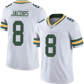 Youth Josh Jacobs White Limited Vapor Untouchable Football Jersey