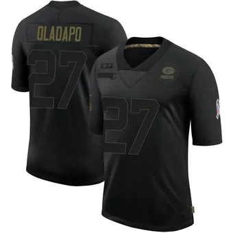 Youth Kitan Oladapo Black Limited 2020 Salute To Service Football Jersey