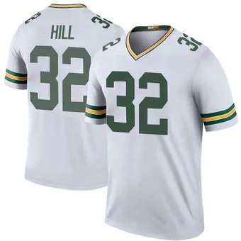 Youth Kylin Hill White Legend Color Rush Football Jersey