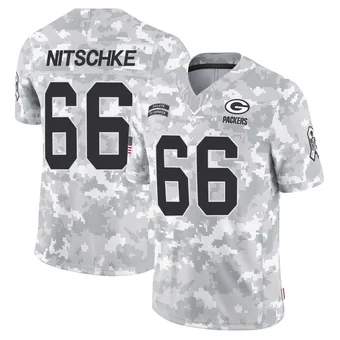 Youth Ray Nitschke Arctic Camo Limited 2024 Salute to Service Football Jersey