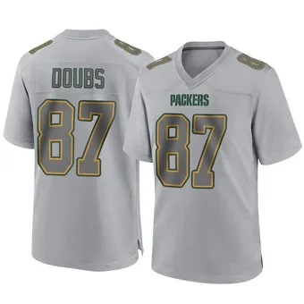 Youth Romeo Doubs Gray Game Atmosphere Fashion Football Jersey